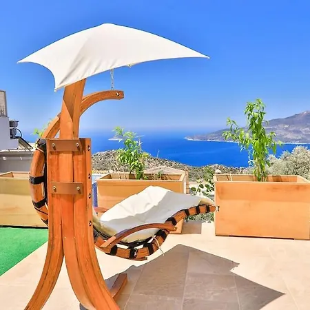 Luxury 2 Bed With Infinity Pool & Sea Views וילה קס